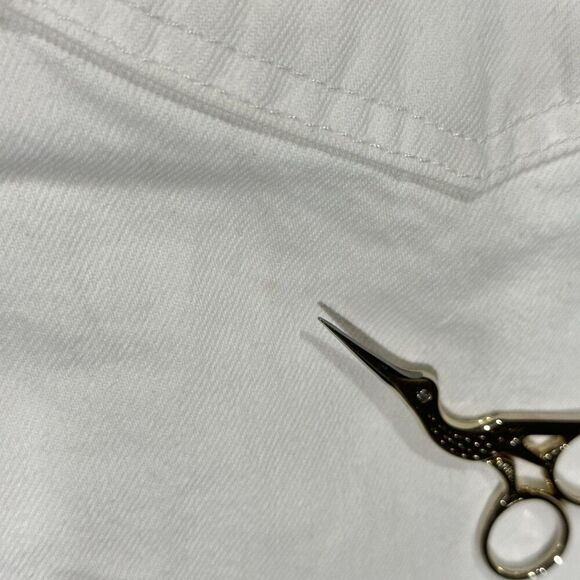 Lucky Brand Boyfriend Overall Jeans Size L Cotton Cone Denim Boho Festival* - Picture 2 of 16